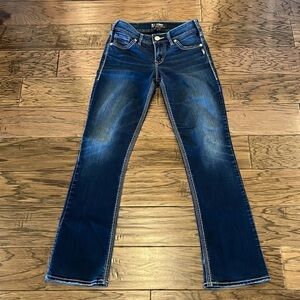 Silver Jeans Suki Mid Slim Boot  Mid Rise Size 26